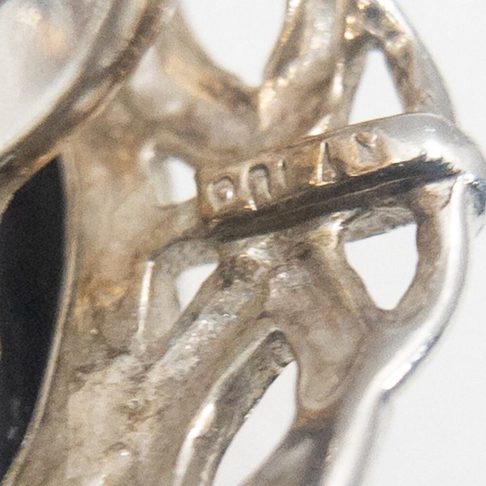 Polish Amber Sterling Silver Statement Ring | Size 6 - Picture 6 of 11